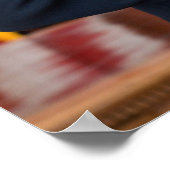 Portret van het Oval Office, Obama Barack, preside Poster (Hoek)