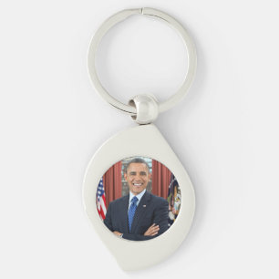 Portret van het Oval Office, Obama Barack, preside Sleutelhanger
