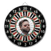 Portret van het politieke dartbord van JD Vance (Voorkant)