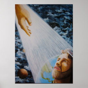Portret van het Poster Christus