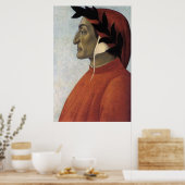 Portret van het Poster Dante (Keuken)