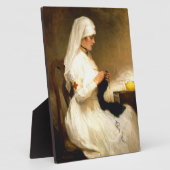 Portret van het Rode Kruis van de Zuster - Gabriel Fotoplaat (Zijkant)