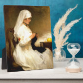 Portret van het Rode Kruis van de Zuster - Gabriel Fotoplaat (Zijkant)