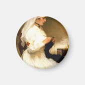 Portret van het Rode Kruis van de Zuster - Gabriel Magneet (Voorkant)