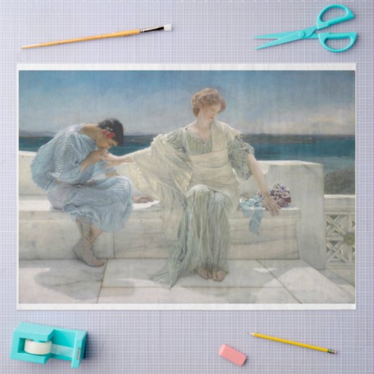 Portret van het Zee-ontkoppelingspapier Tissuepapier (Craft)