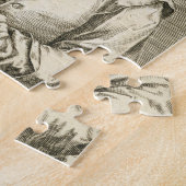 Portret van Hieronymus Bosch (c.1450-1516) bord 3 Legpuzzel (Zijkant)