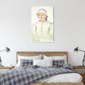 Portret van Hieronymus Bosch Canvas Afdruk (Insitu (Slaapkamer))
