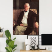 Portret van Hilaire de Gas, 1857 Edgar Degas Poster (Thuiskantoor)