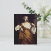 Portret van Hon. Mary Wharton Briefkaart (Staand voorkant)