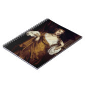 Portret van Hon. Mary Wharton Notitieboek (Linkerzijde)