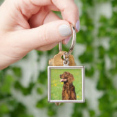Portret van hond 2 sleutelhanger (Hand)