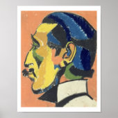 Portret van Horace Brodsky (1885-1969) (pastel op Poster (Voorkant)