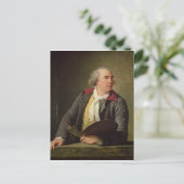Portret van Hubert Robert 1788 Briefkaart (Staand voorkant)