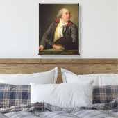 Portret van Hubert Robert 1788 Canvas Afdruk (Insitu (Slaapkamer))