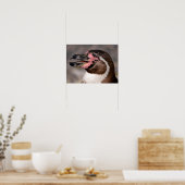 Portret van Humboldt pinguïn Poster (Keuken)
