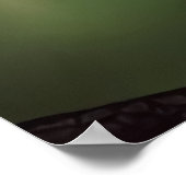 Portret van hybride Elf-orc-vrouwen | AI Art. Poster (Hoek)