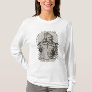 Portret van Inigo Jones (1573-1652), gegraveerd do T-shirt