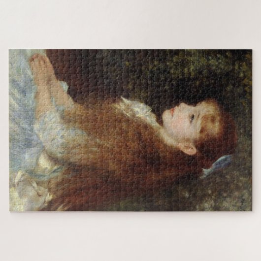 Portret van Irene - Renoir Impressionist Painting Legpuzzel (Horizontaal)