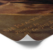 Portret van Isaac Newton 1702 Poster (Hoek)