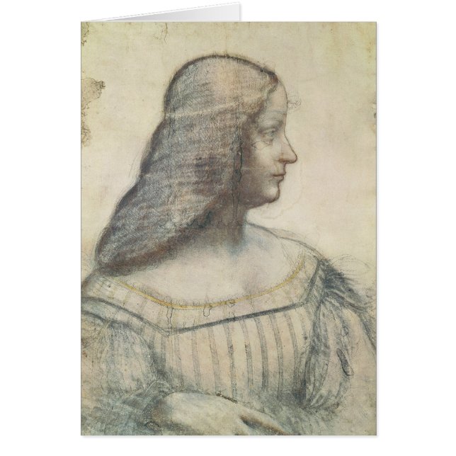 Portret van Isabella d'Este (Voorkant)
