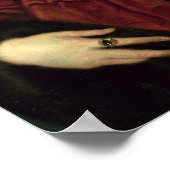 Portret van Isabella d'Este Poster (Hoek)