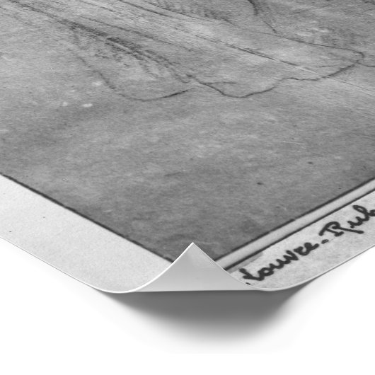 Portret van Isabelle Helene Rubenst Poster (Hoek)