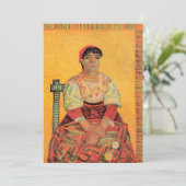 Portret van Italiaanse vrouw van Vincent van Gogh (Staand voorkant)