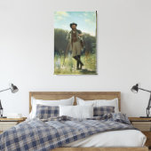 Portret van Ivan Ivanovich Shishkin, 1873 Canvas Afdruk (Insitu (Slaapkamer))