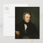 Portret van Ivan Lazhechnikov, 1834 Briefkaart (Voorkant / Achterkant)