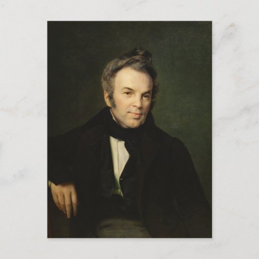 Portret van Ivan Lazhechnikov, 1834 Briefkaart (Voorkant)