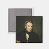 Portret van Ivan Lazhechnikov, 1834 Magneet (Voorkant / Achterkant)