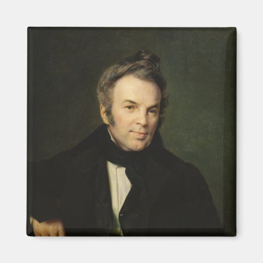 Portret van Ivan Lazhechnikov, 1834 Magneet (Voorkant)
