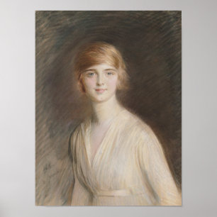 Portret van Jacqueline Poster