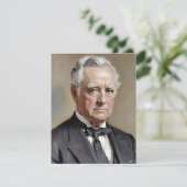 Portret van James Buchanan Feestdagenkaart (Staand voorkant)