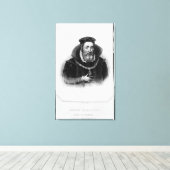 Portret van James Hamilton 2nd Earl of Arran Canvas Afdruk (Insitu (Houten vloer))