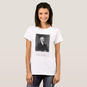 Portret van James Madison, gegraveerd door William T-shirt (Voorkant volledig)