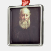 Portret van James Prescott Joule Metalen Ornament (Links)