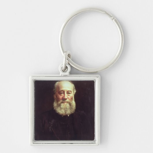 Portret van James Prescott Joule Sleutelhanger (Voorkant)