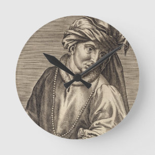 Portret van Jan van Eyck (c.1390-1441) bord 2 in Ronde Klok