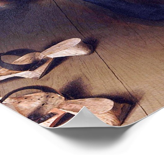 Portret van Jan Van Eyck over het huwelijk - Poste Poster (Hoek)