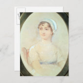Portret van Jane Austen Briefkaart (Voorkant / Achterkant)