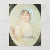 Portret van Jane Austen Briefkaart (Voorkant)