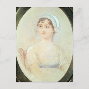 Portret van Jane Austen Briefkaart