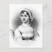 Portret van Jane Austen Briefkaart (Voorkant)
