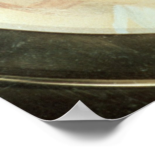 Portret van Jane Austen Poster (Hoek)