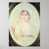 Portret van Jane Austen Poster (Voorkant)