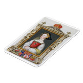 Portret van Jane Seymour (c.1509-37) 3rd Queen of Magneet (Linkerzijde)