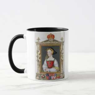 Portret van Jane Seymour (c.1509-37) 3rd Queen of Mok