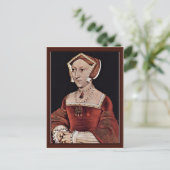 Portret van Jane Seymour, koningin van Engeland Briefkaart (Staand voorkant)