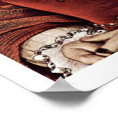 Portret van Jane Seymour, koningin van Engeland Poster (Hoek)